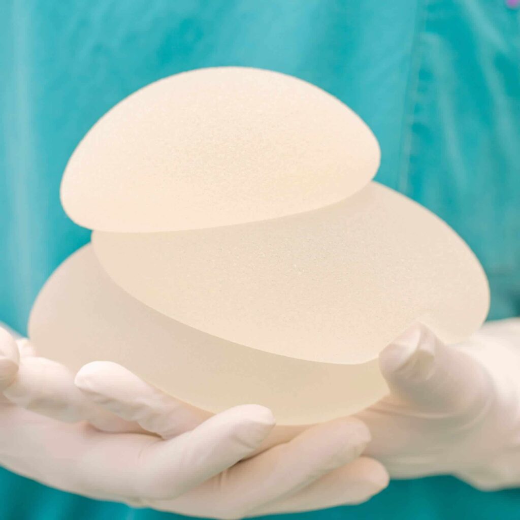 Breast augmentation with Implants